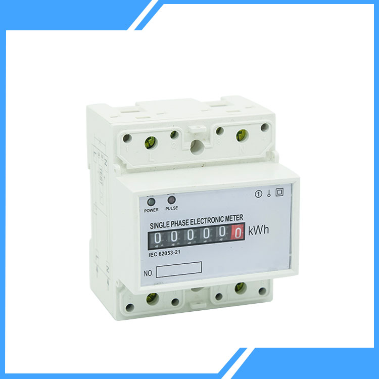 Din Rail Type Bi-directional Energy Meter