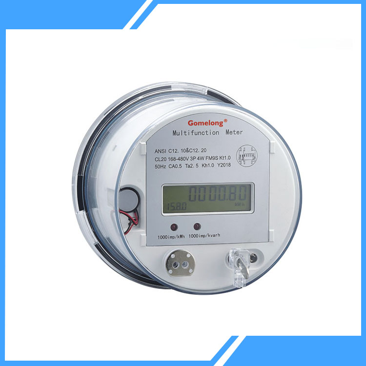 9S Round Three Phase Energy Meter